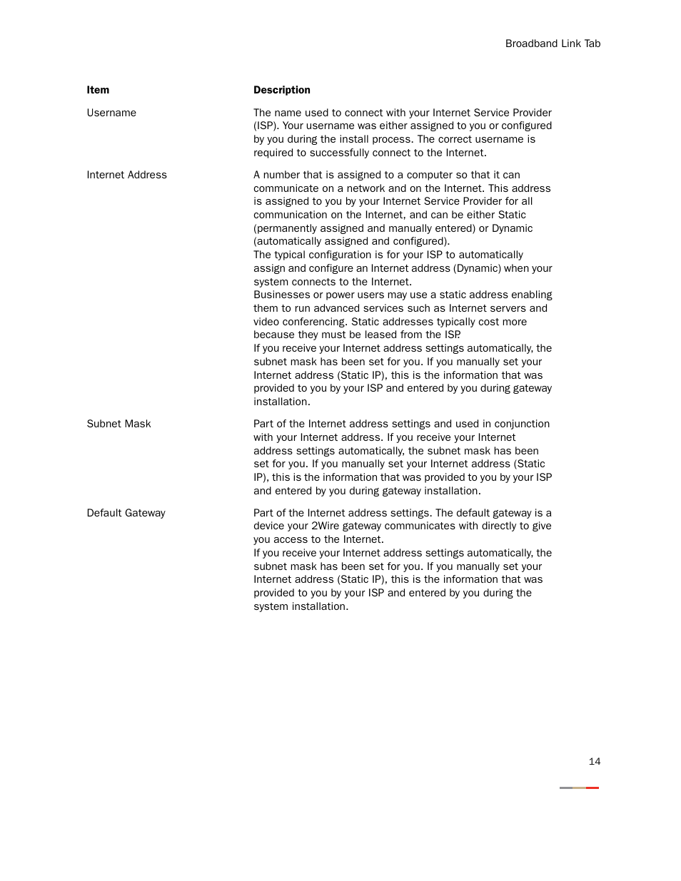 2Wire Gateway None User Manual | Page 19 / 139