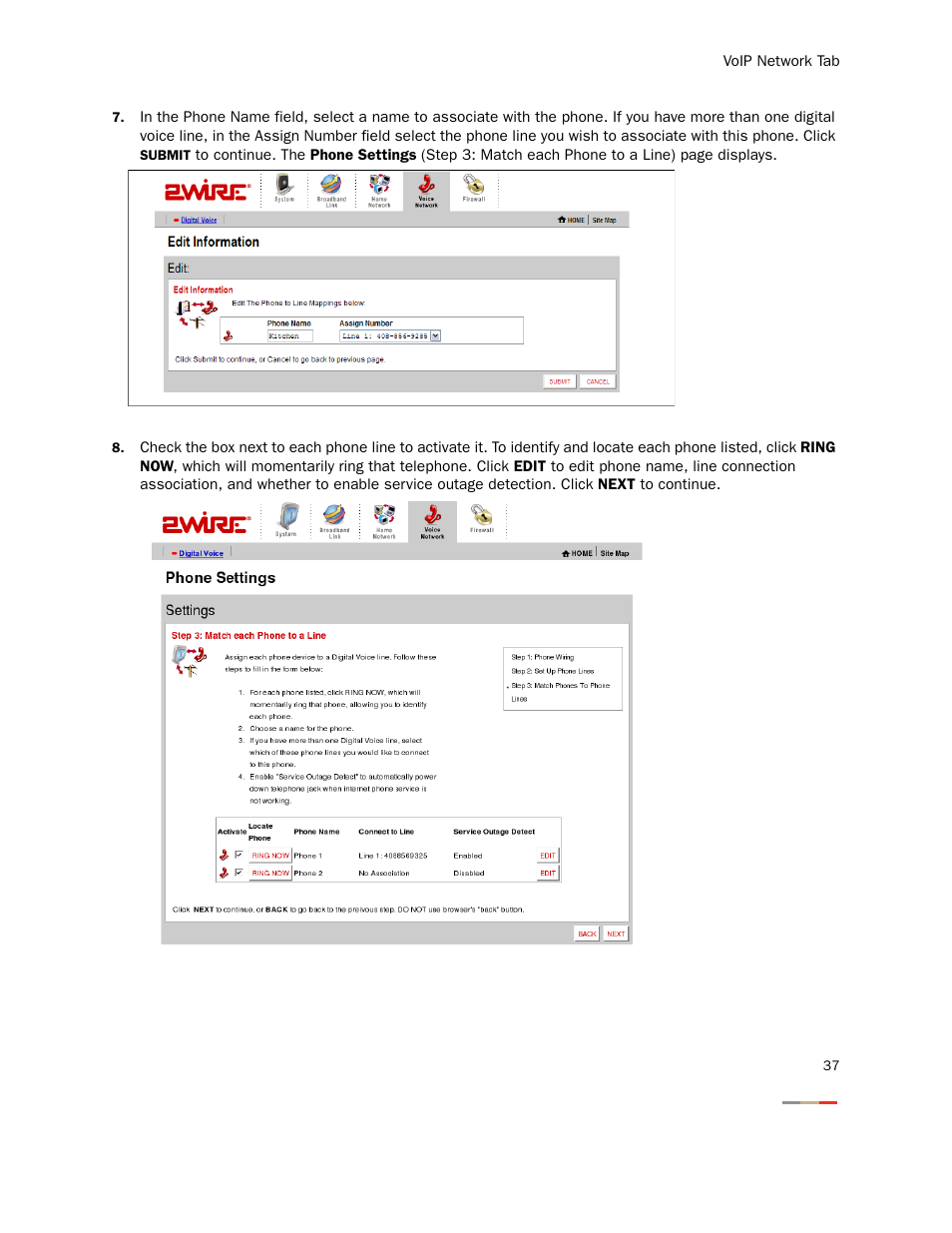 2Wire Gateway None User Manual | Page 42 / 139