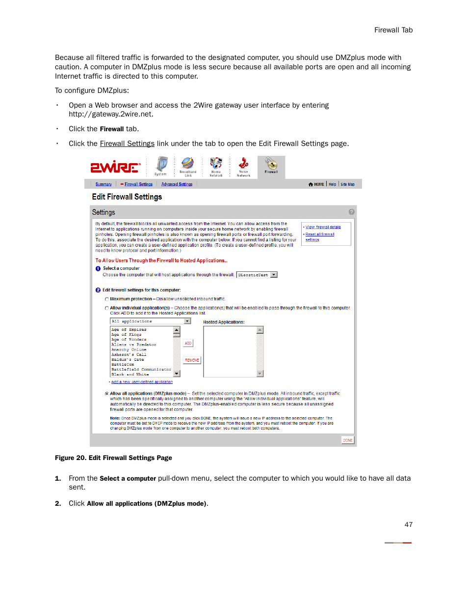 2Wire Gateway None User Manual | Page 52 / 139