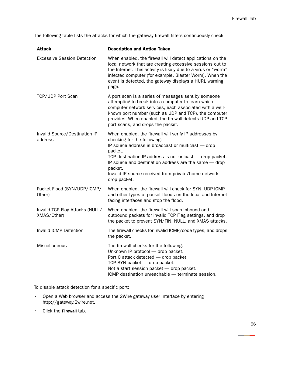 2Wire Gateway None User Manual | Page 61 / 139