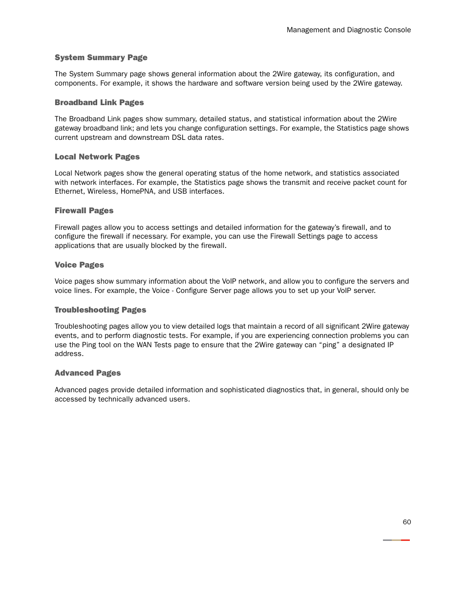 2Wire Gateway None User Manual | Page 65 / 139