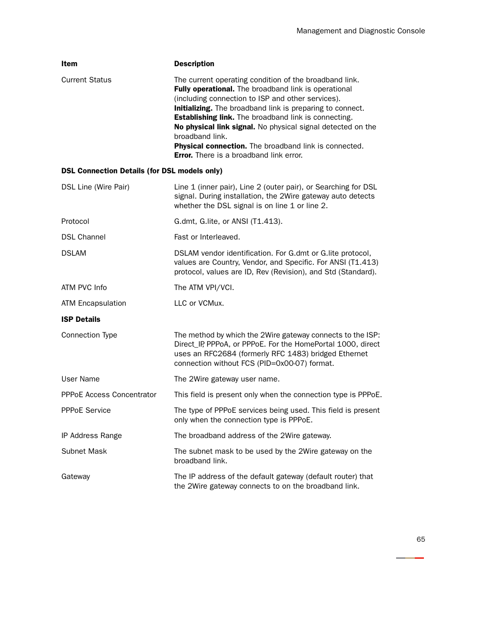 2Wire Gateway None User Manual | Page 70 / 139