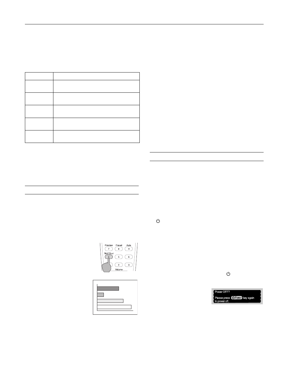 Adjusting the color mode, Projecting images without a screen, Making initial color corrections | Adjusting color corrections for a new surface, Shutting down the projector, Epson powerlite 7900p projector | Epson 7900p User Manual | Page 9 / 23