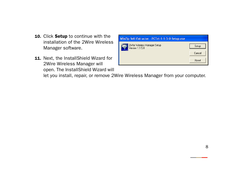 2Wire 802.11g User Manual | Page 10 / 29