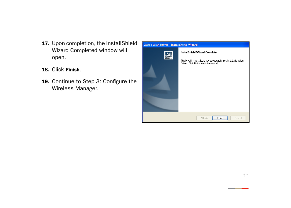 2Wire 802.11g User Manual | Page 13 / 29