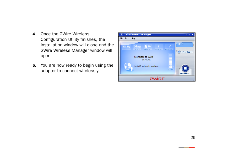 2Wire 802.11g User Manual | Page 28 / 29