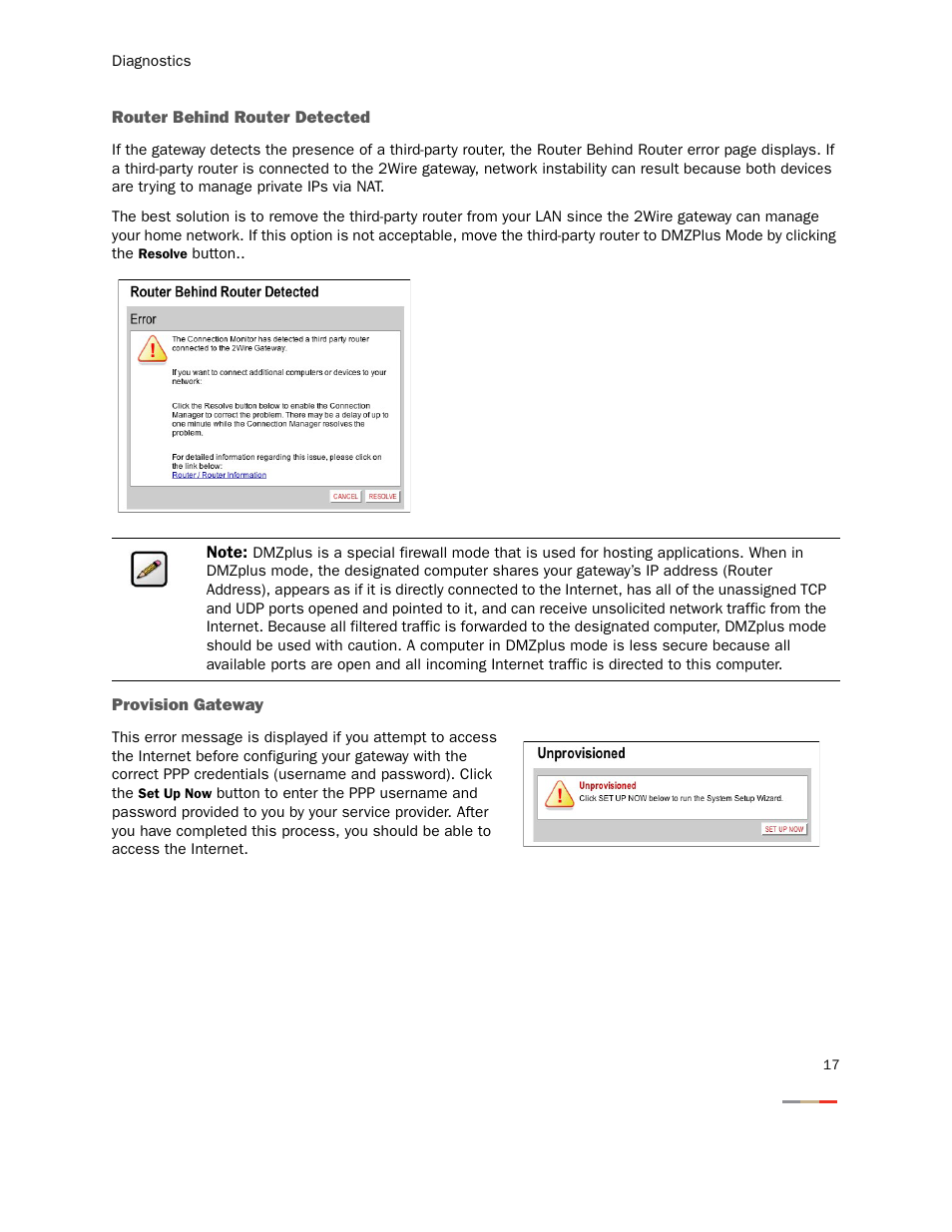 2Wire 2701HGV-W User Manual | Page 20 / 30