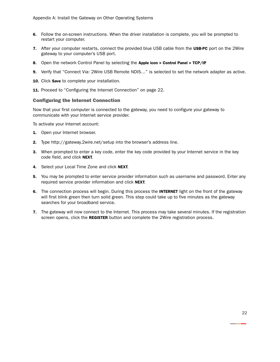 2Wire 2701HGV-W User Manual | Page 25 / 30