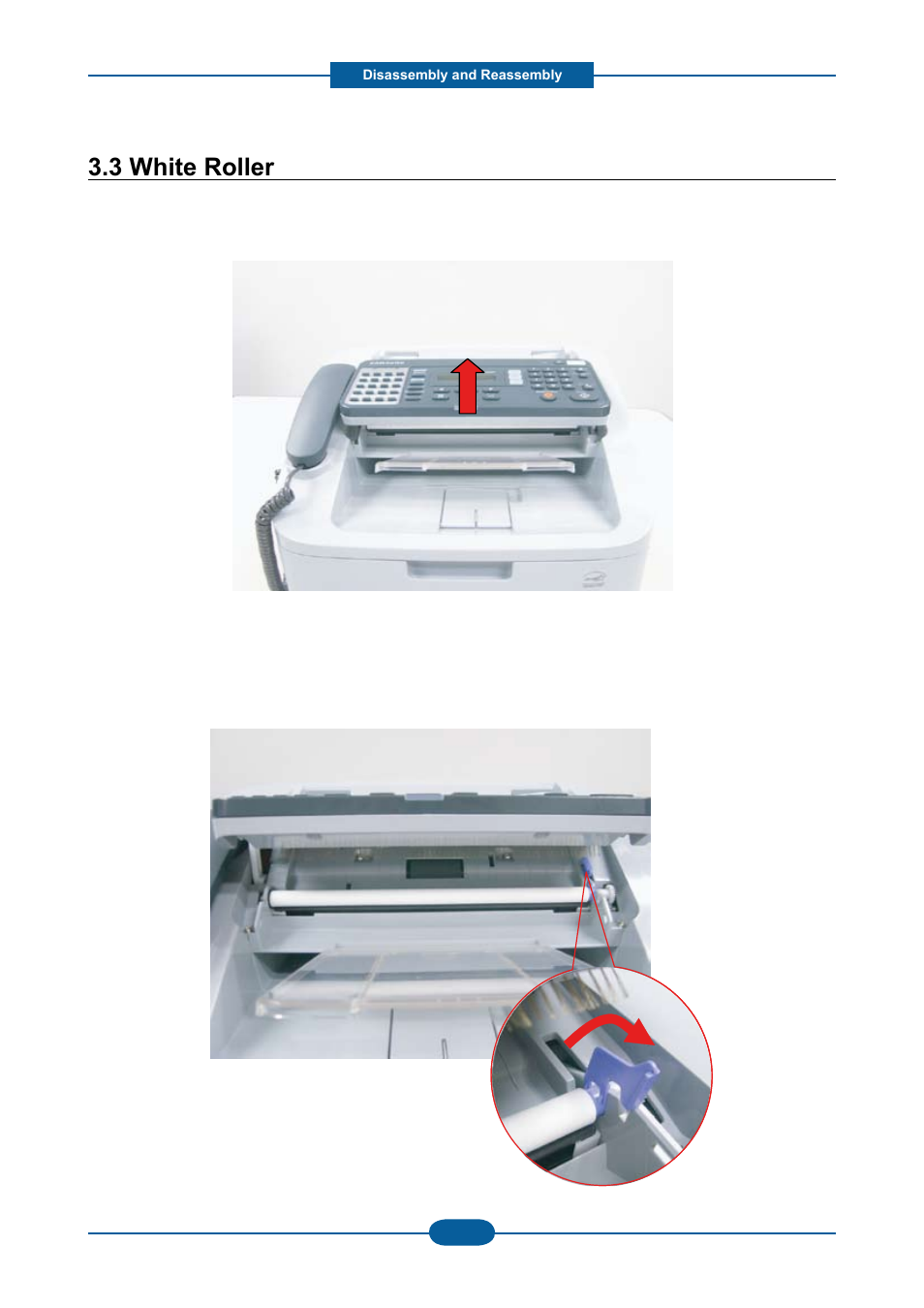 3 white roller | Muratec F-116 User Manual | Page 47 / 150