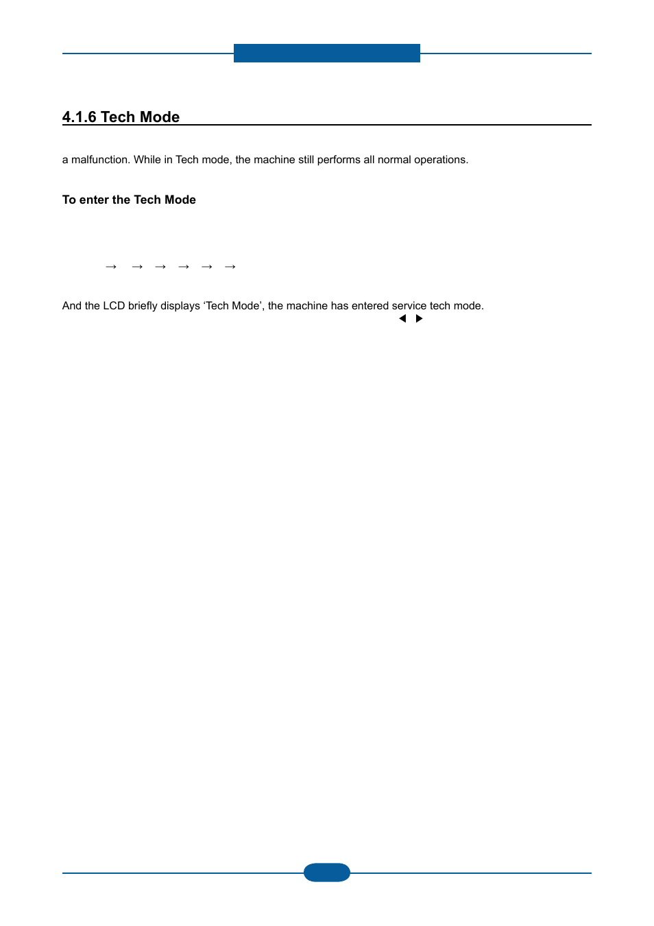 6 tech mode | Muratec F-116 User Manual | Page 73 / 150