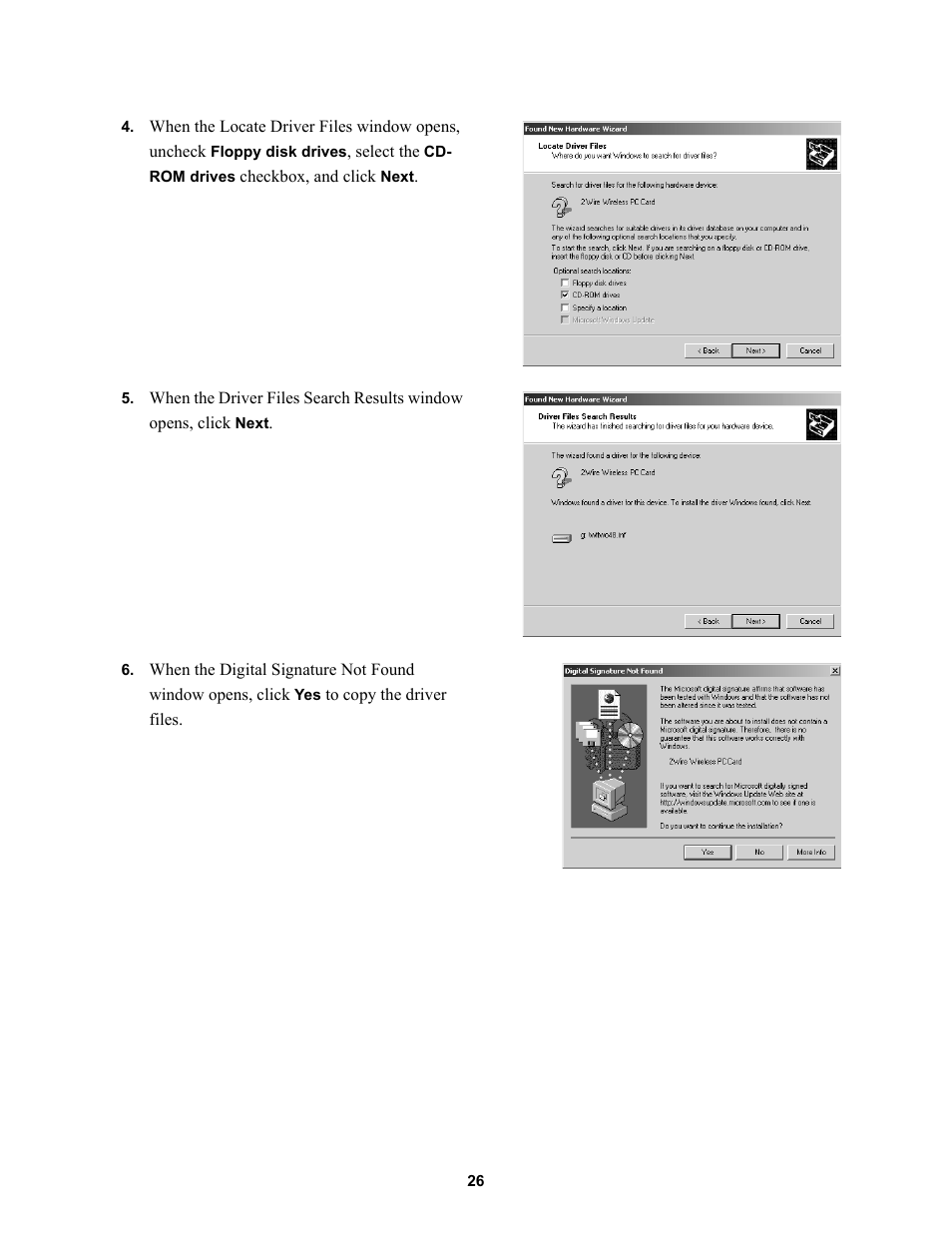 2Wire 1000SW User Manual | Page 30 / 54