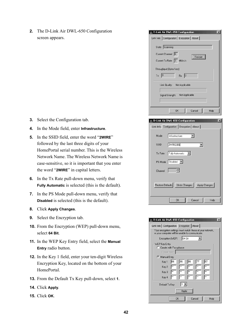 2Wire 1000SW User Manual | Page 46 / 54