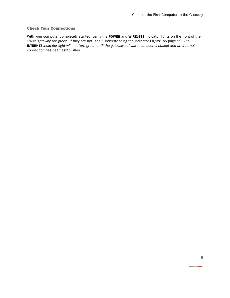 Check your connections | 2Wire 2000 Series User Manual | Page 10 / 29