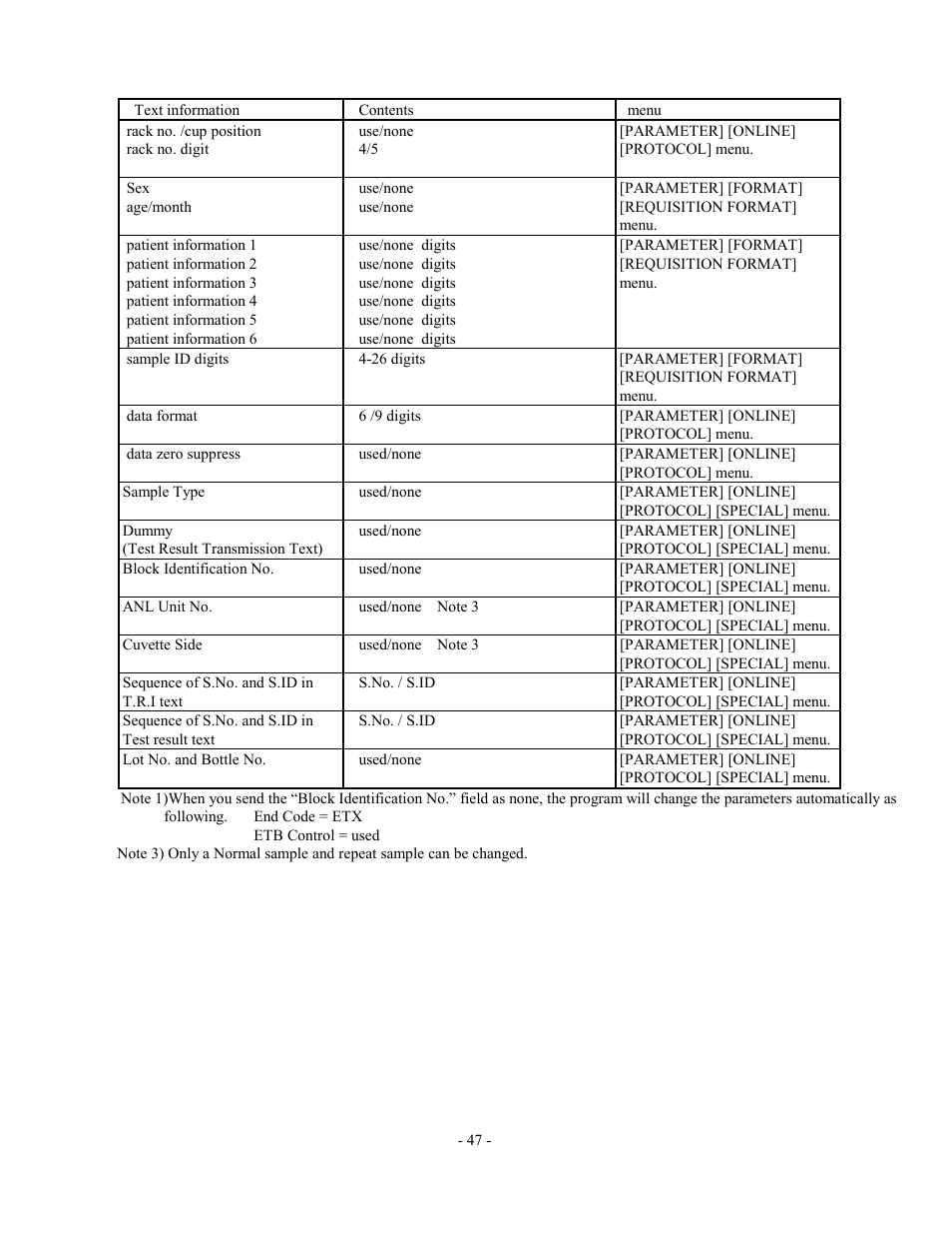 Olympus AU2700 User Manual | Page 47 / 65