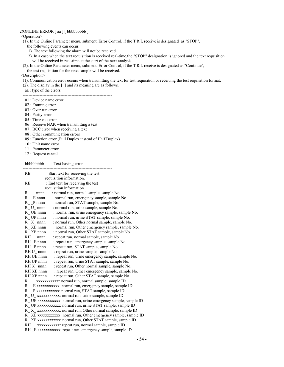 Olympus AU2700 User Manual | Page 54 / 65