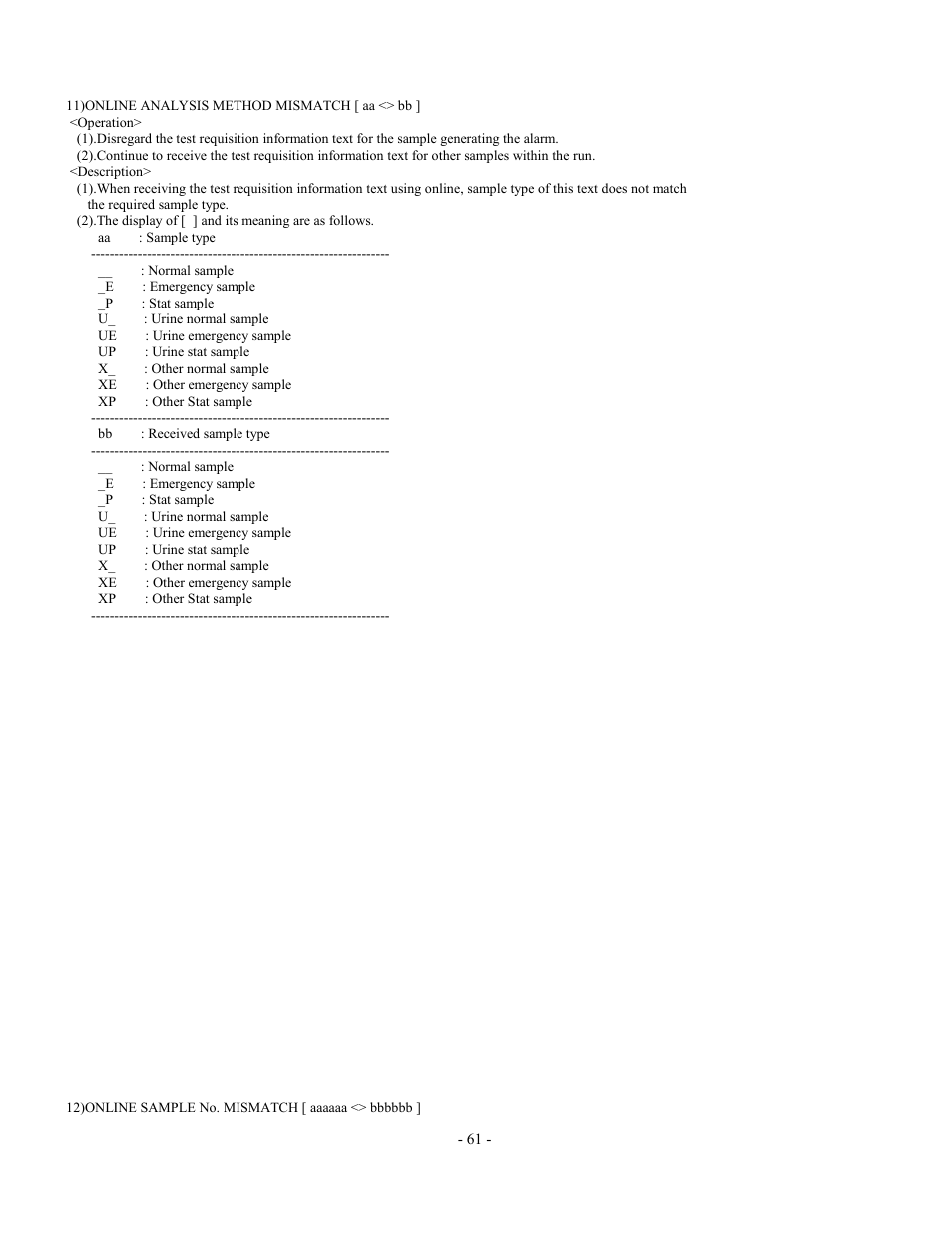 Olympus AU2700 User Manual | Page 61 / 65