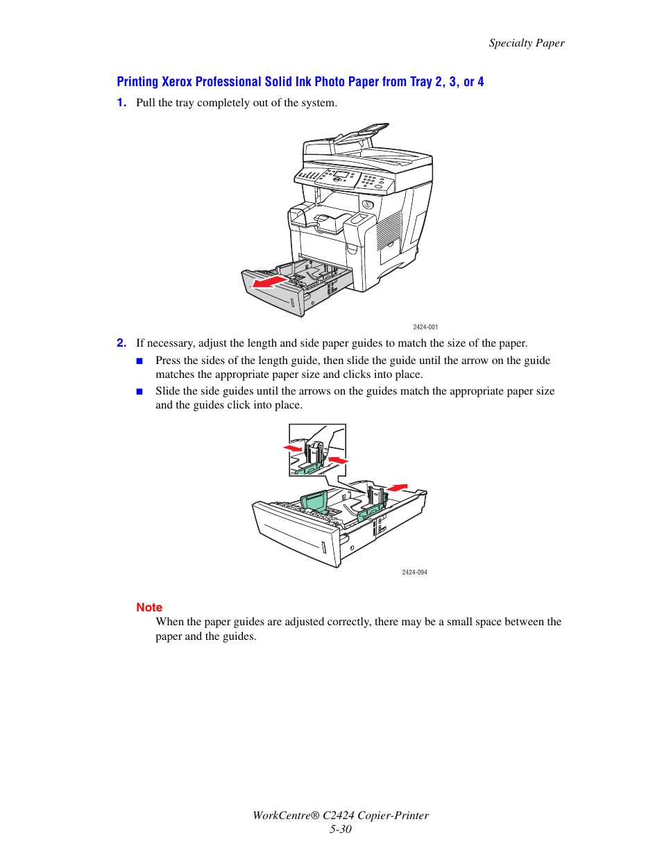 Xerox WorkCentre C2424 User Manual | Page 30 / 65