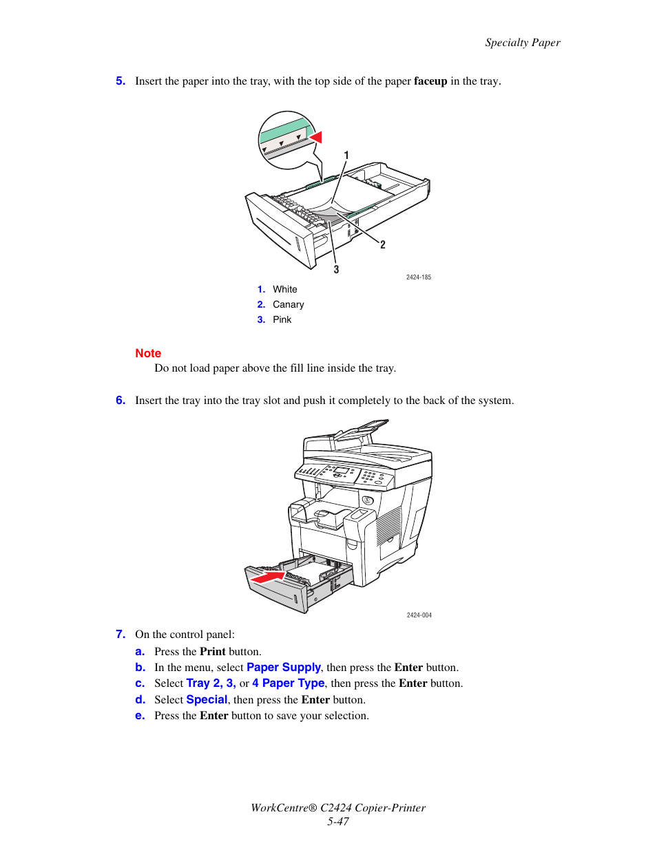 Xerox WorkCentre C2424 User Manual | Page 47 / 65