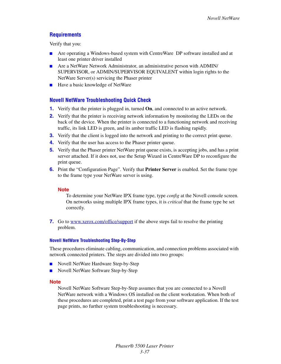 Xerox Phaser 5500 User Manual | Page 3 / 5
