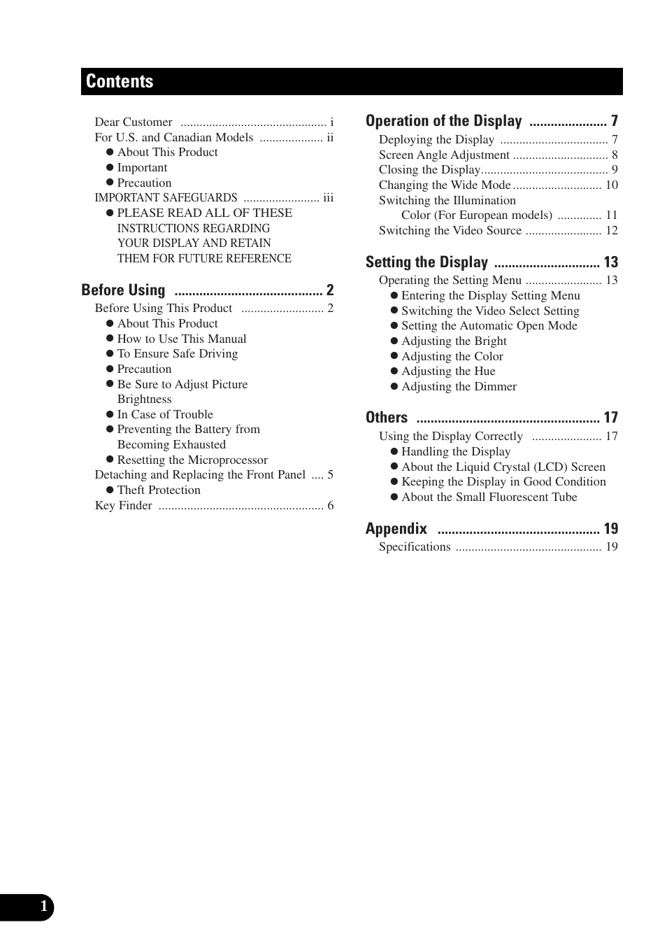Pioneer AVX-7300 User Manual | Page 6 / 28