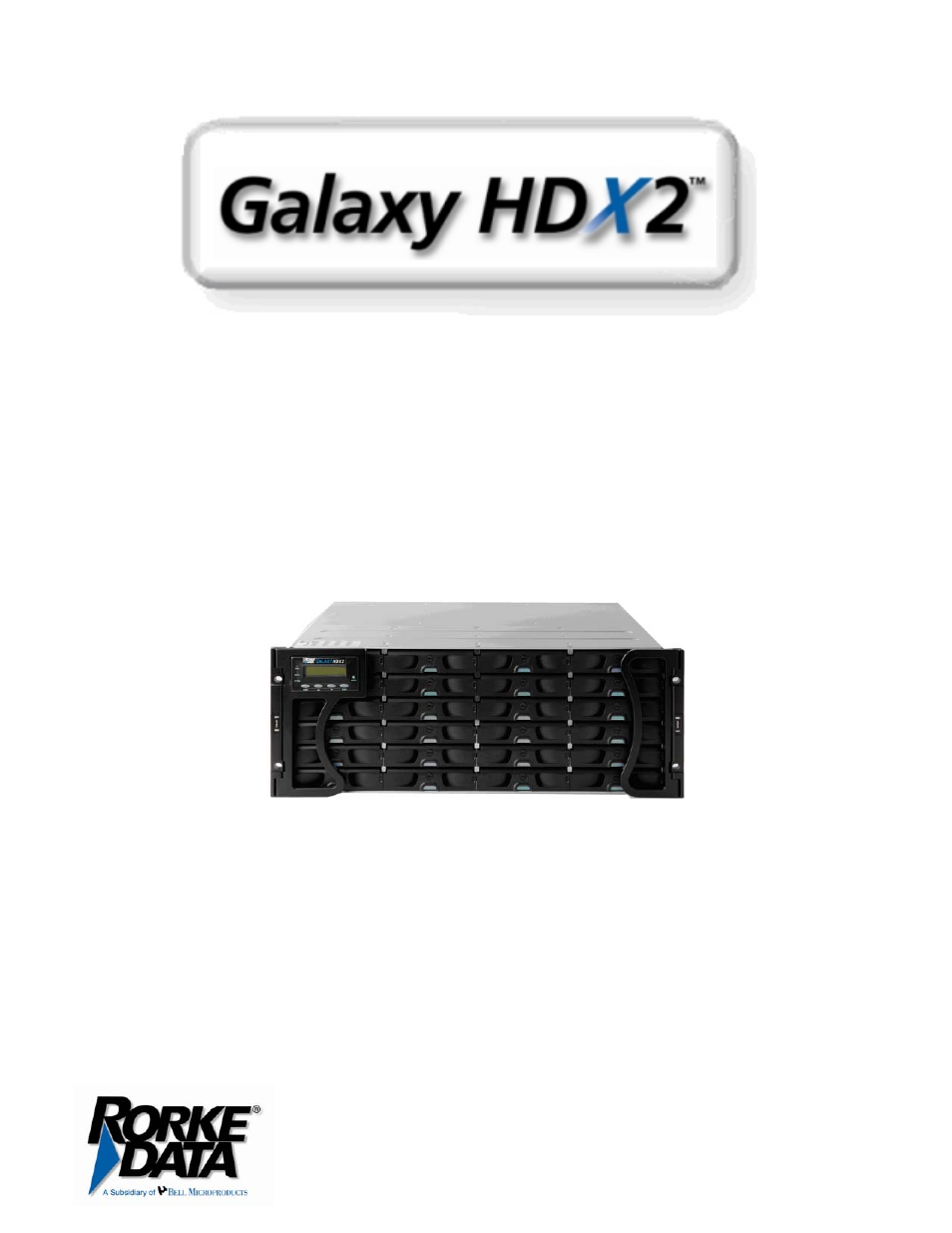 Rorke Data Galaxy HDX2 GHDX2-2430S-24F4D User Manual | 129 pages