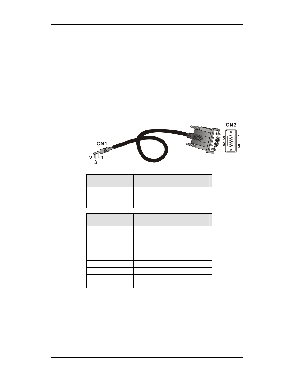 C.2. com1 serial port cable | Rorke Data Galaxy HDX2 GHDX2-2430S-24F4D User Manual | Page 125 / 129