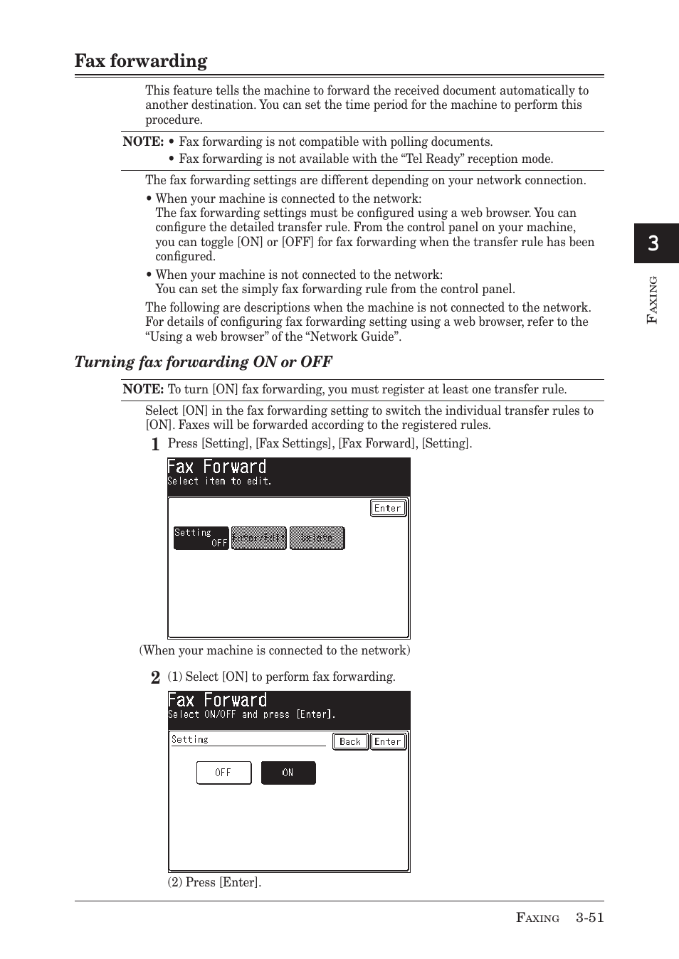 13 ai 12, Fax forwarding | Muratec MX-2030 User Manual | Page 133 / 396