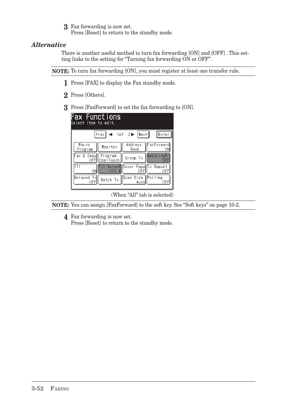 Muratec MX-2030 User Manual | Page 134 / 396