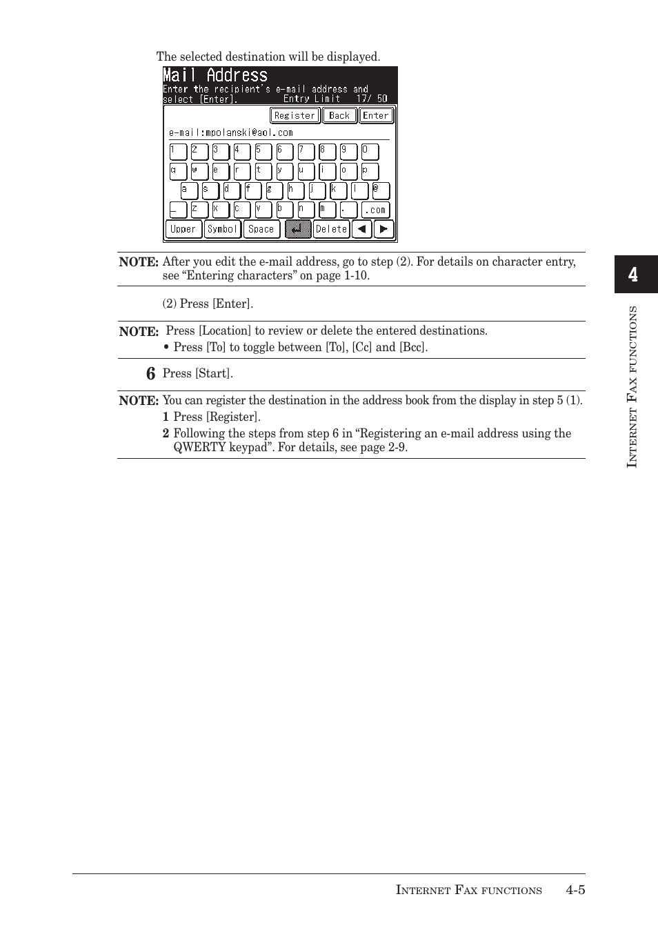 Muratec MX-2030 User Manual | Page 145 / 396