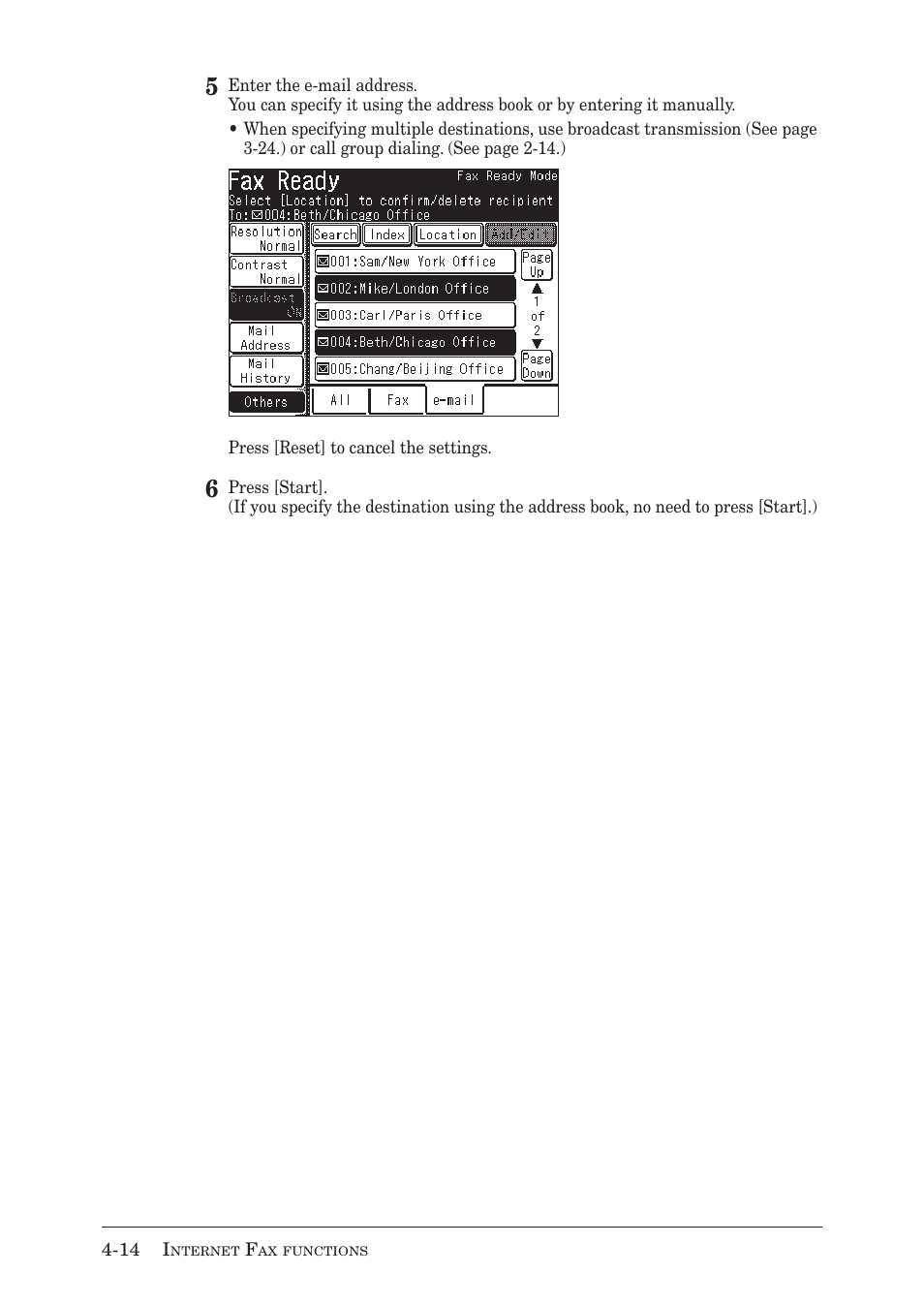 Muratec MX-2030 User Manual | Page 154 / 396