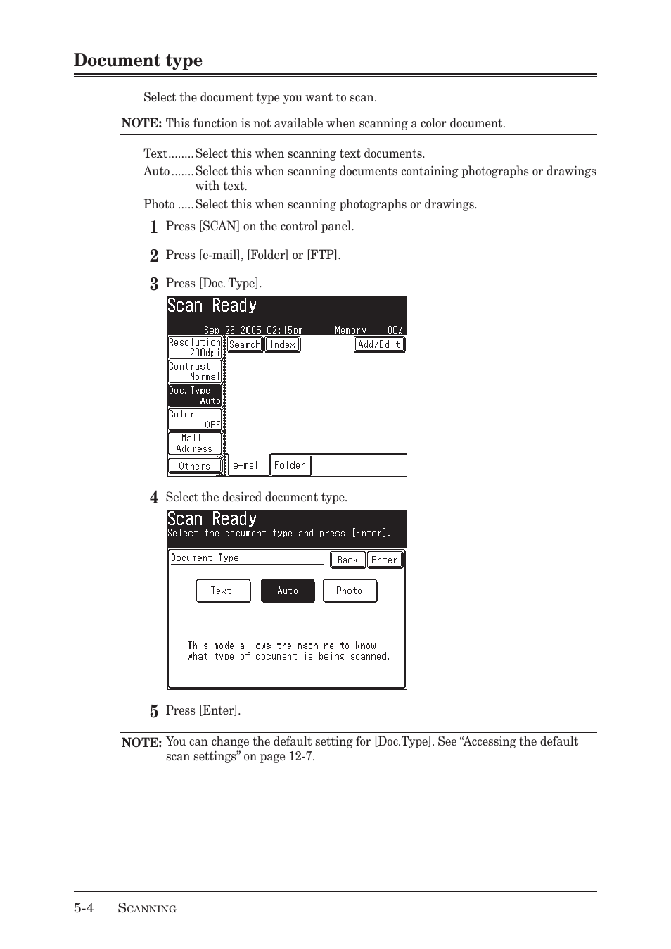Document type | Muratec MX-2030 User Manual | Page 158 / 396