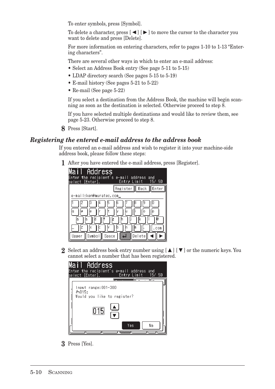 Muratec MX-2030 User Manual | Page 164 / 396
