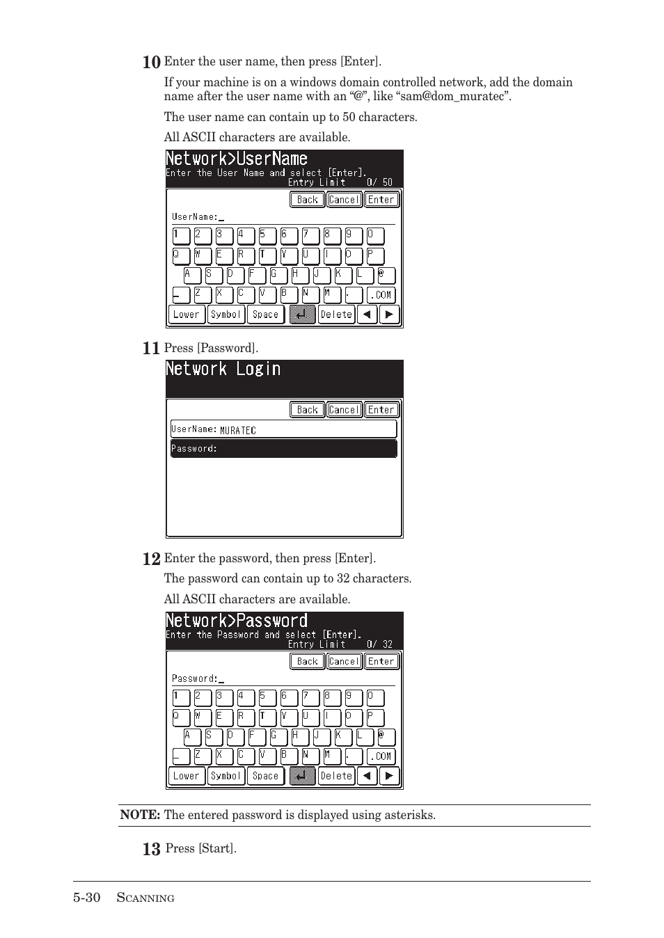 Muratec MX-2030 User Manual | Page 184 / 396