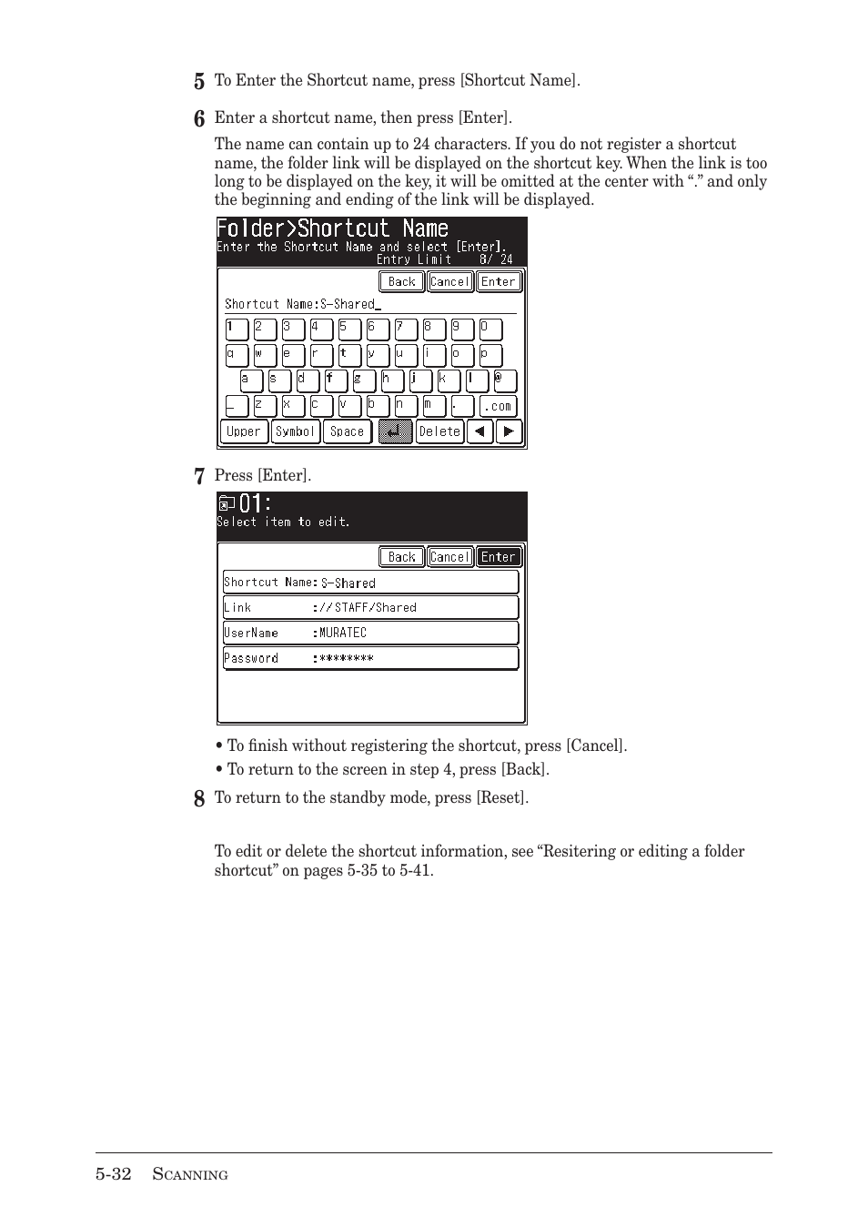 Muratec MX-2030 User Manual | Page 186 / 396