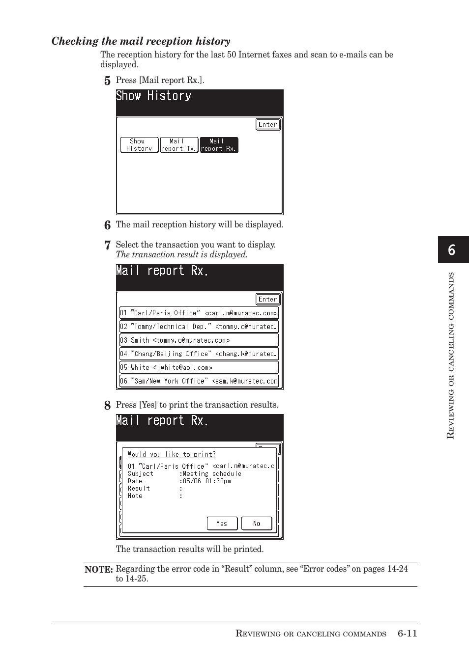 Muratec MX-2030 User Manual | Page 231 / 396
