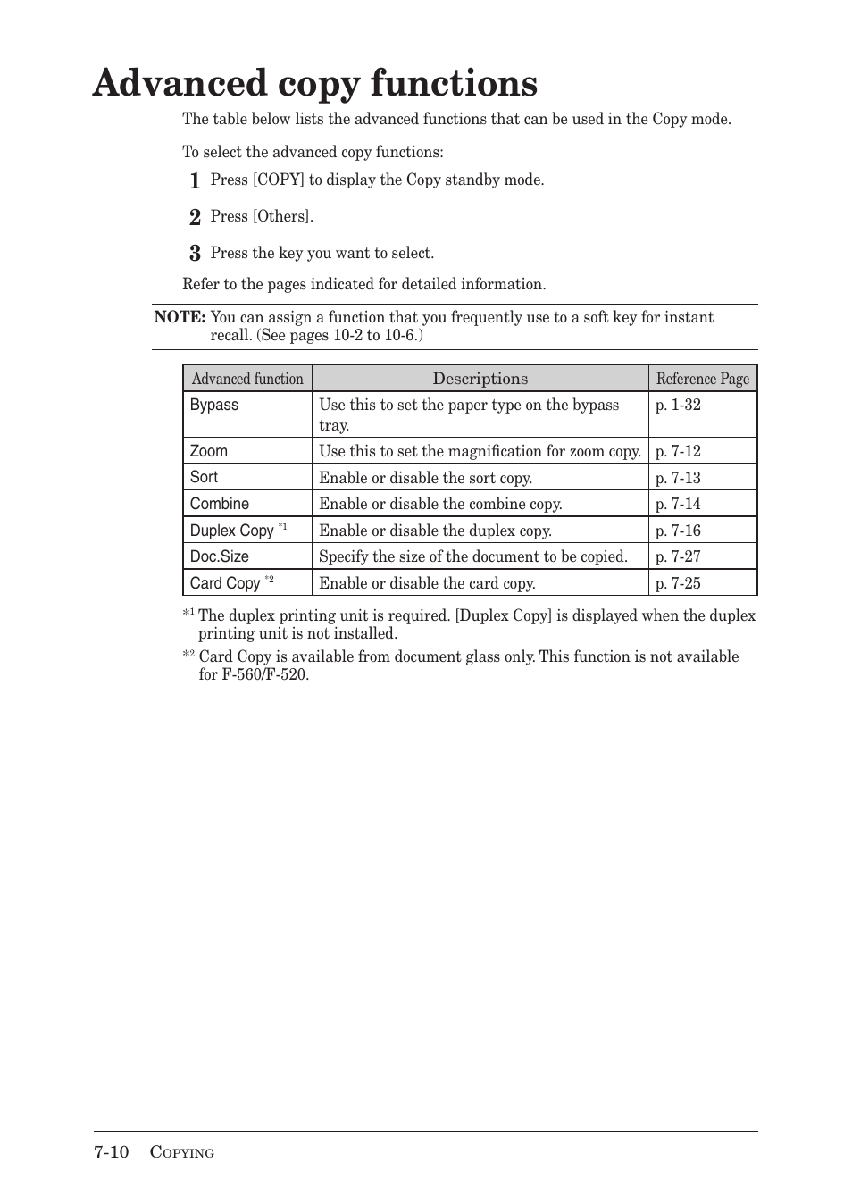 Advanced copy functions | Muratec MX-2030 User Manual | Page 242 / 396
