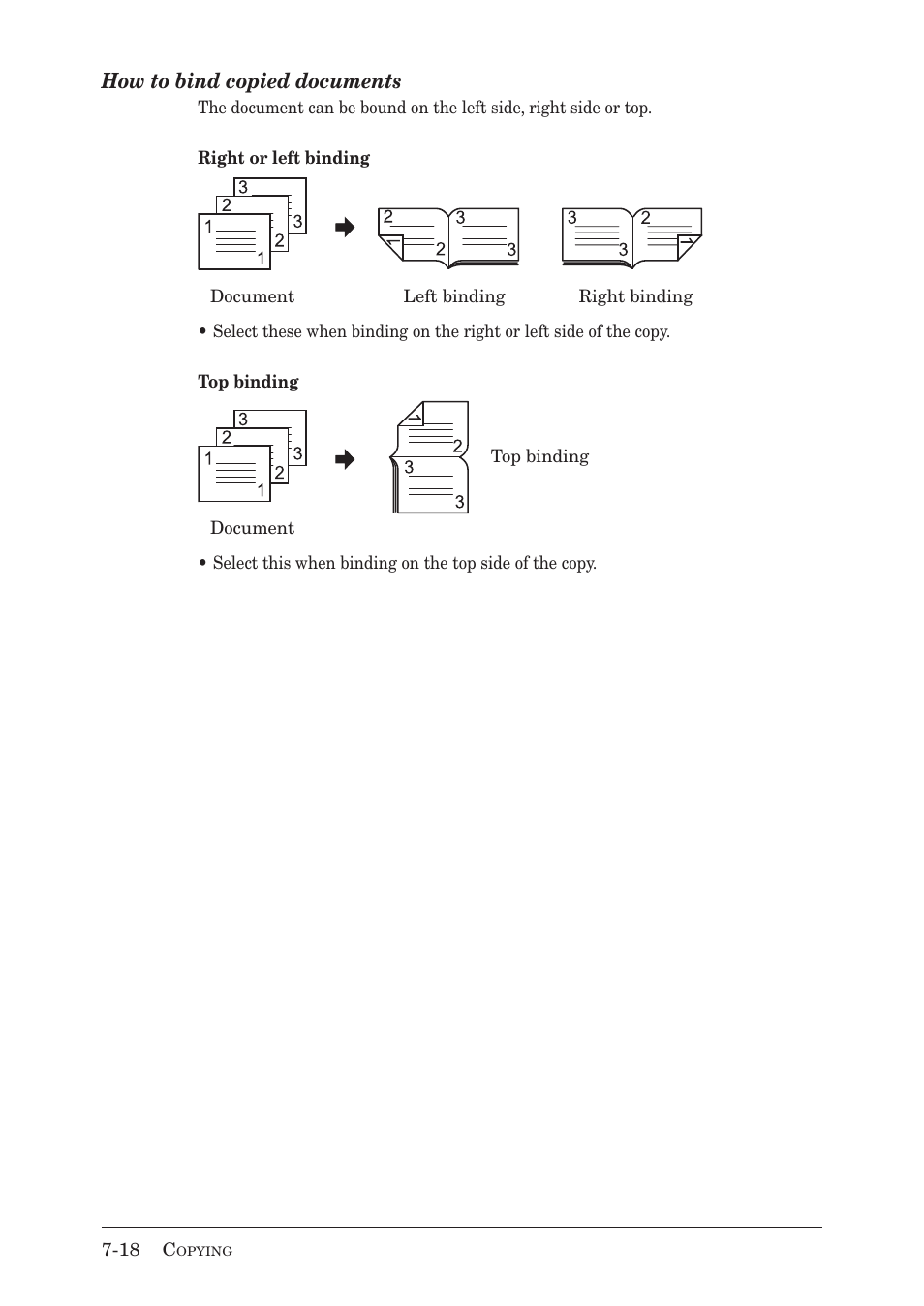 How to bind copied documents | Muratec MX-2030 User Manual | Page 250 / 396