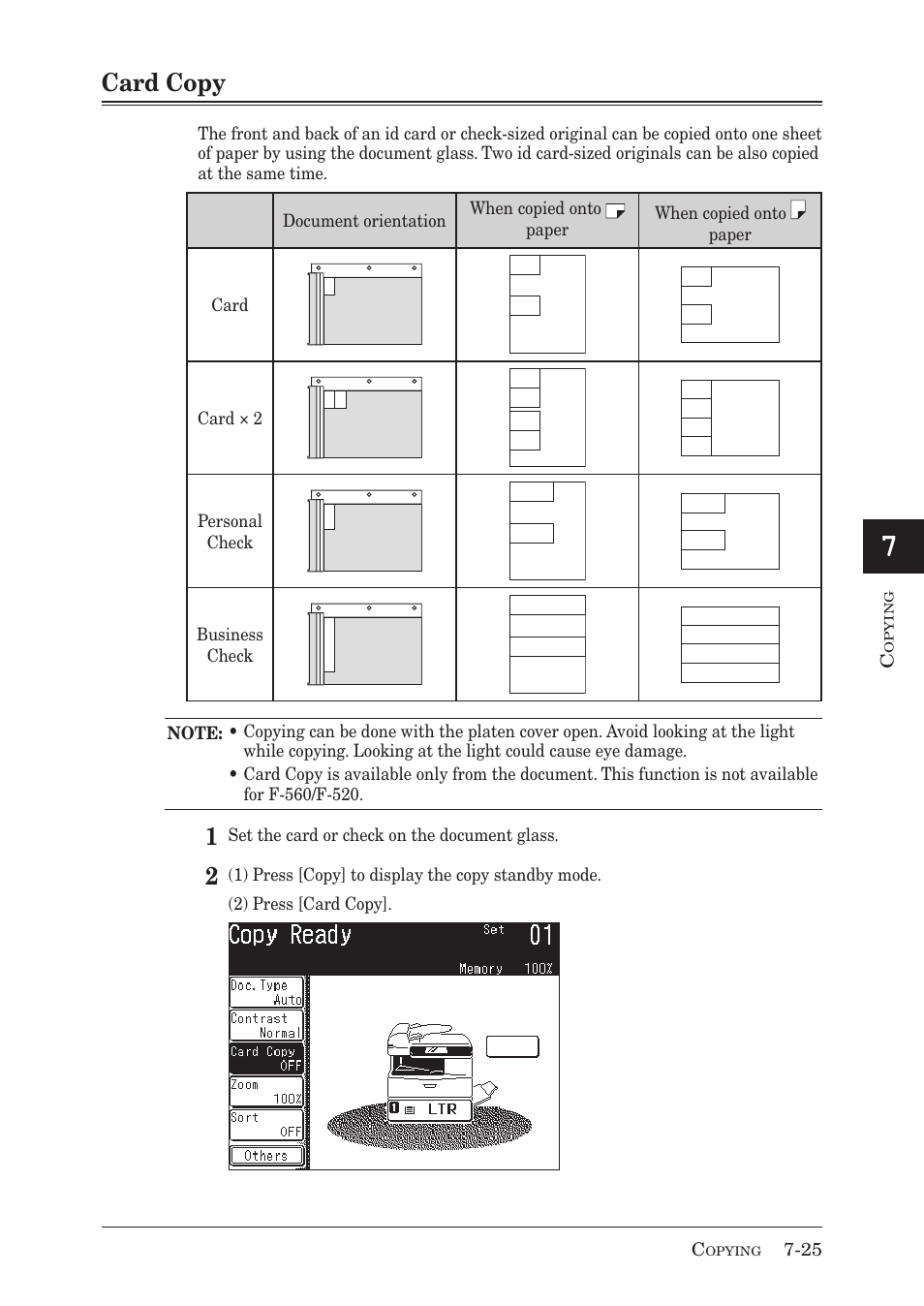 Card copy | Muratec MX-2030 User Manual | Page 257 / 396