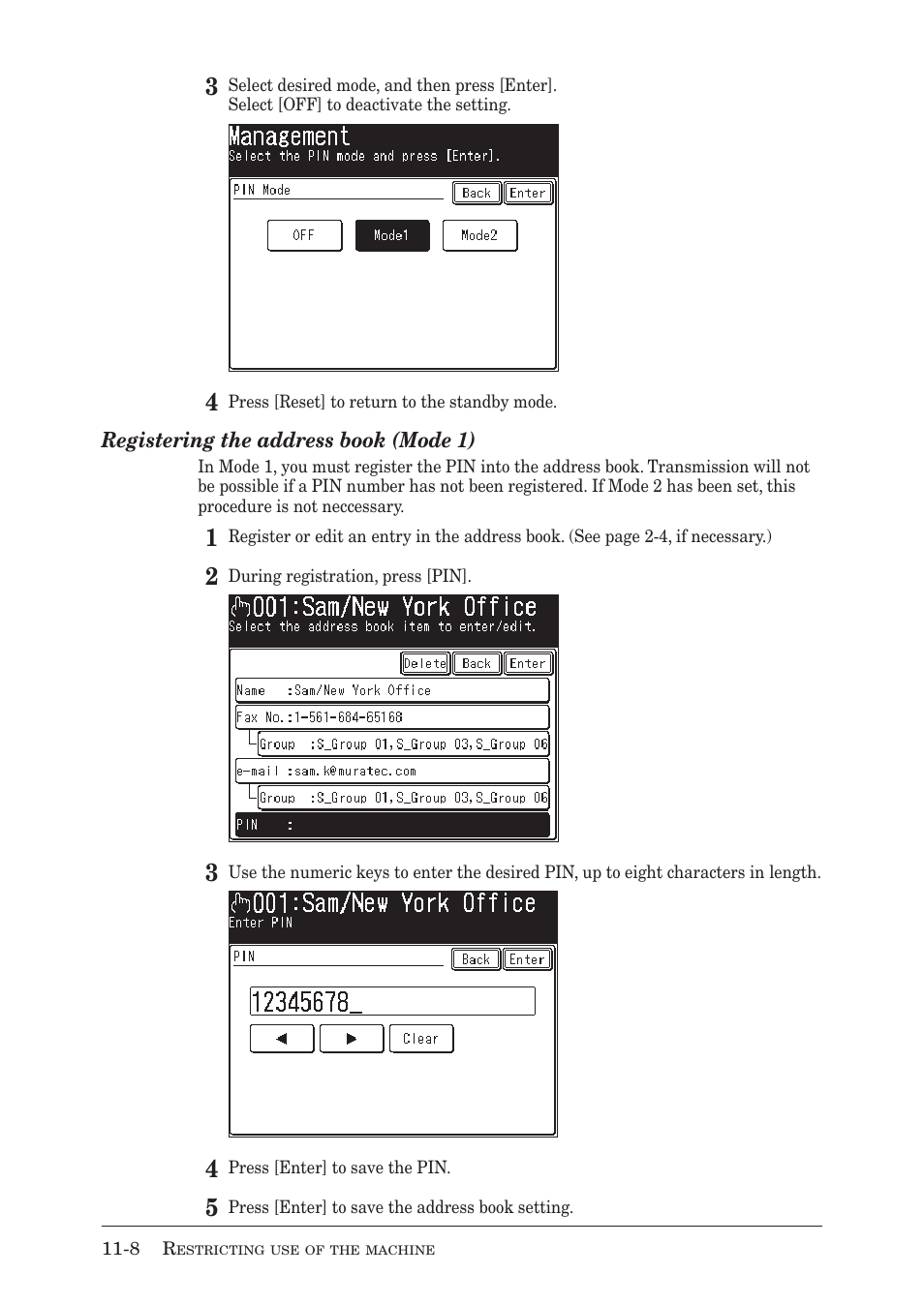 Muratec MX-2030 User Manual | Page 316 / 396