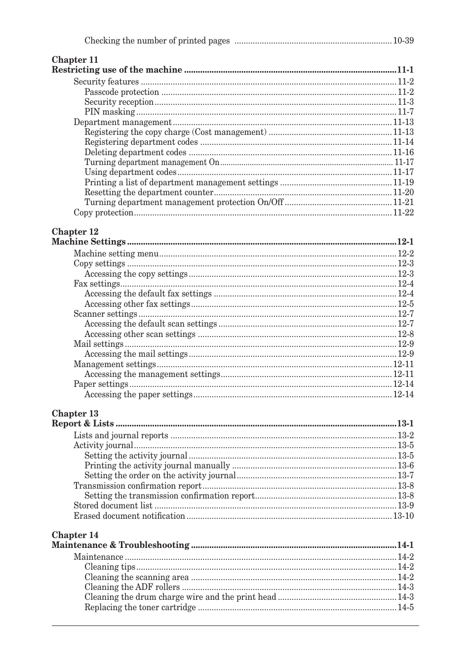 Muratec MX-2030 User Manual | Page 8 / 396