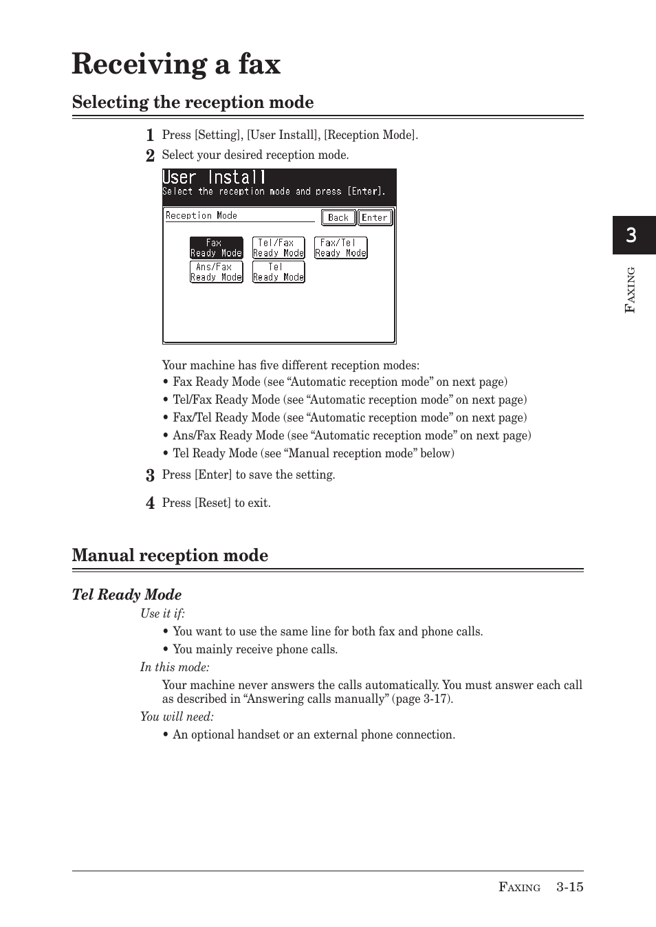 Receiving a fax, 13 ai 12 | Muratec MX-2030 User Manual | Page 97 / 396