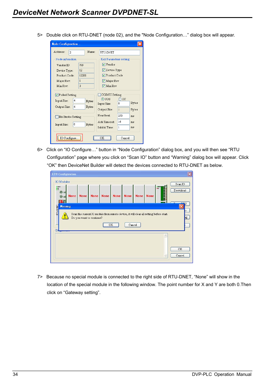 Devicenet network scanner dvpdnet-sl | Delta DVP-0204520-03 User Manual | Page 37 / 44