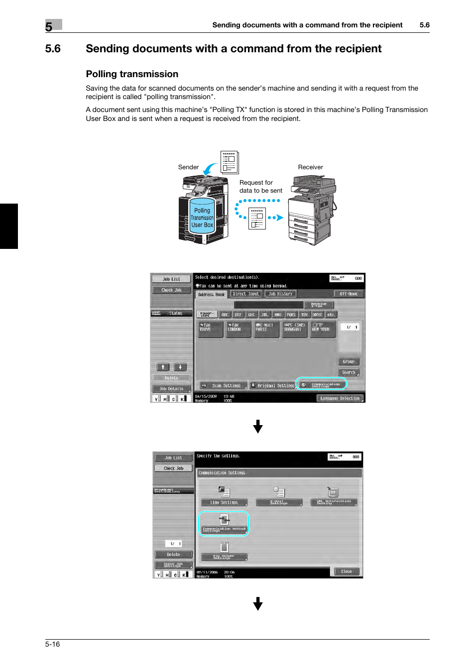 Polling transmission | 321 Studios Muratec MFX-C2828 User Manual | Page 207 / 292