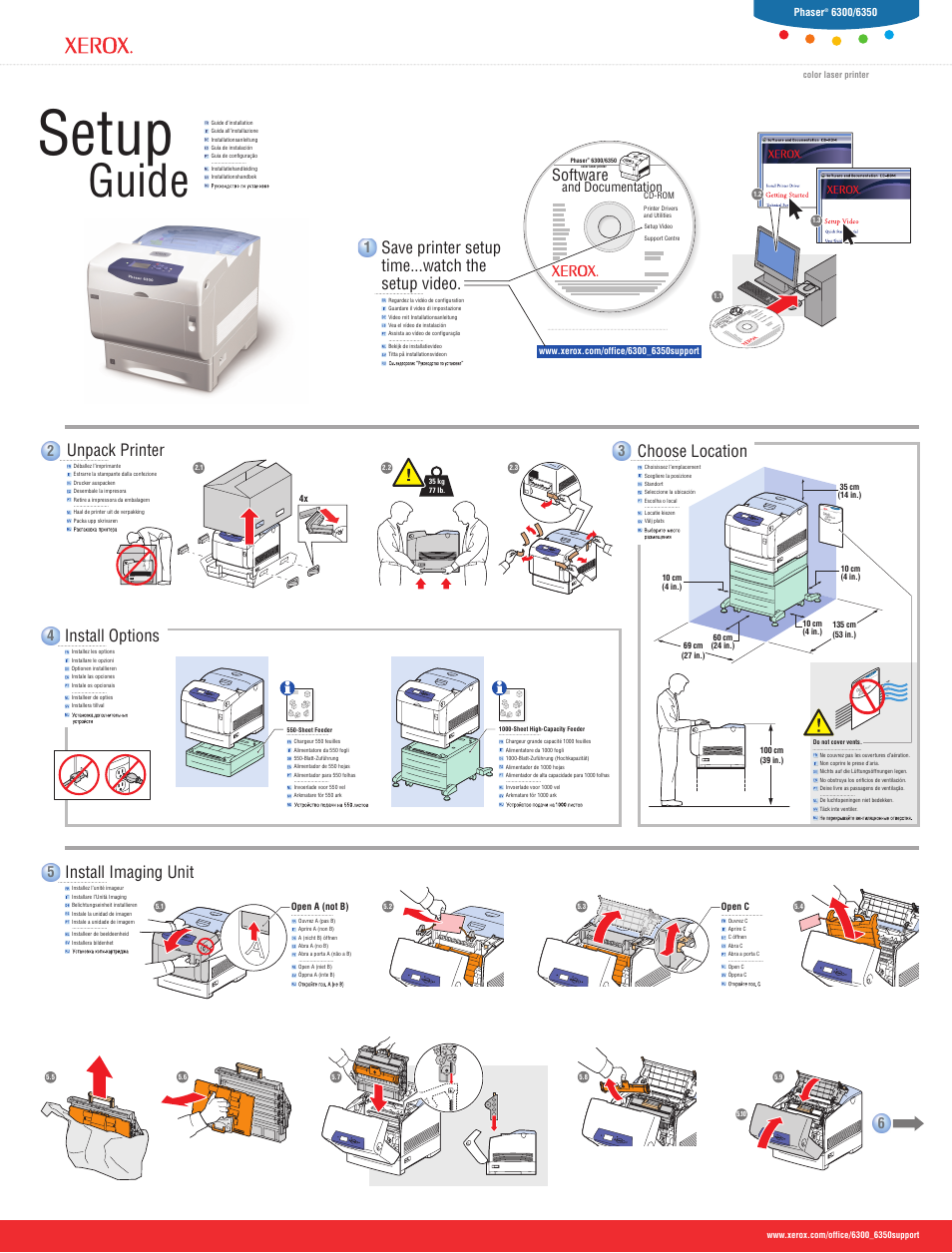 Xerox color-laser-printer-6300 User Manual | 2 pages