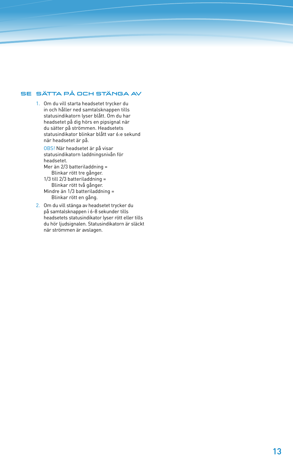 Plantronics Discovery 610 User Manual | Page 13 / 151