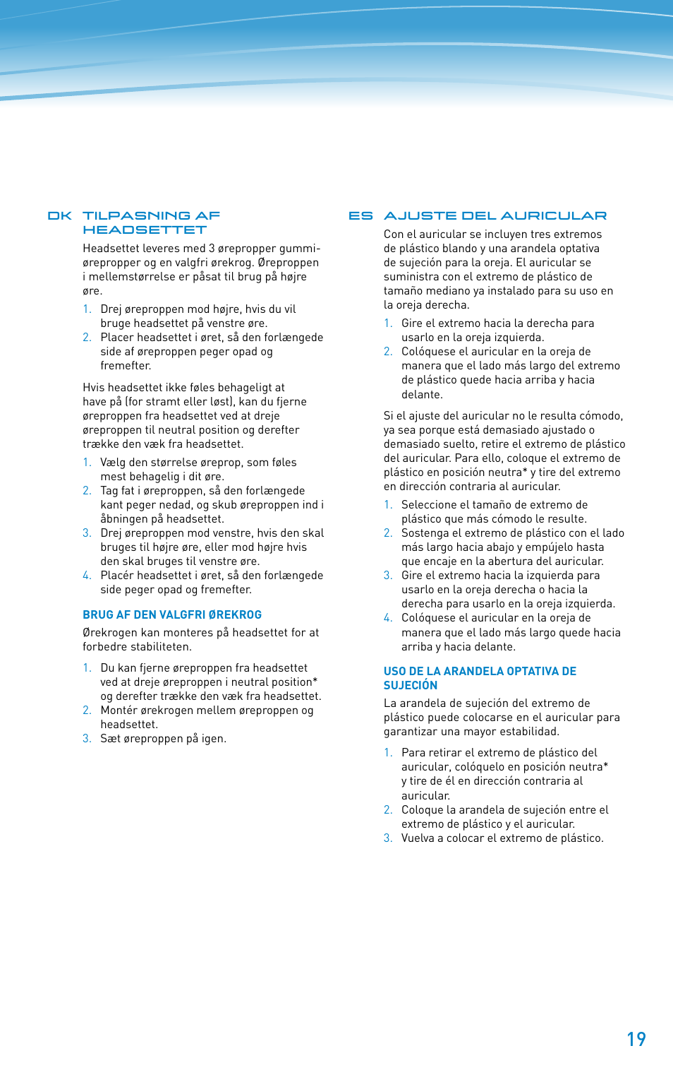 Plantronics Discovery 610 User Manual | Page 19 / 151