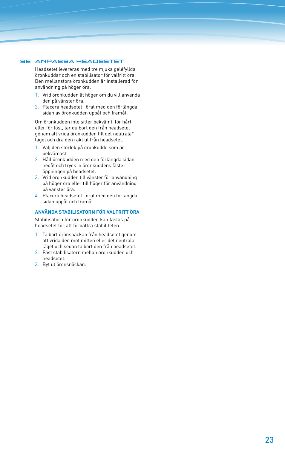 Plantronics Discovery 610 User Manual | Page 23 / 151