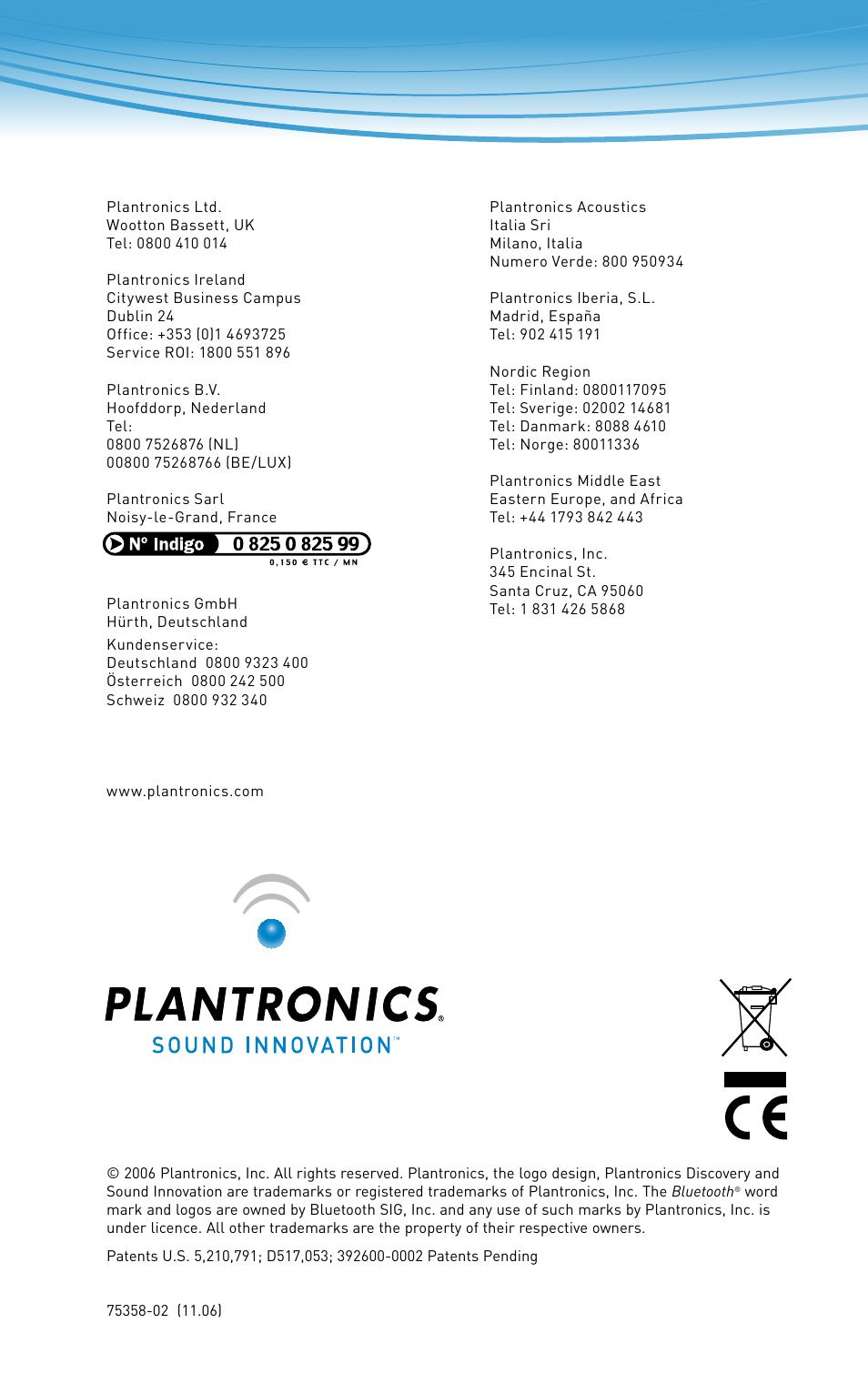 Plantronics Discovery 610 User Manual | Page 64 / 151