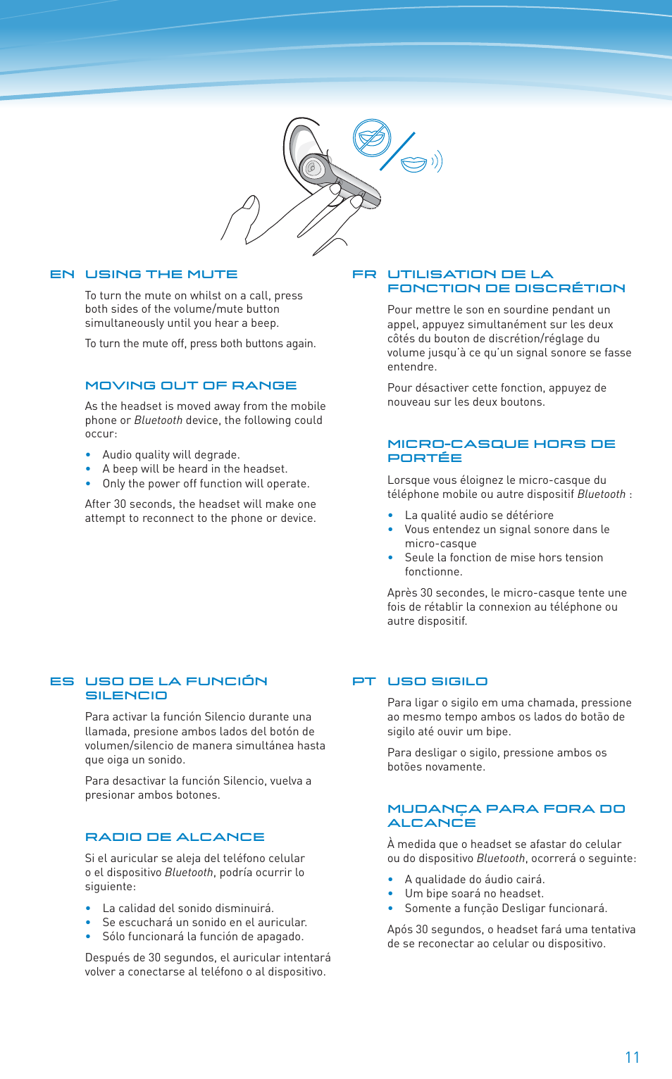 Plantronics Discovery 610 User Manual | Page 82 / 151