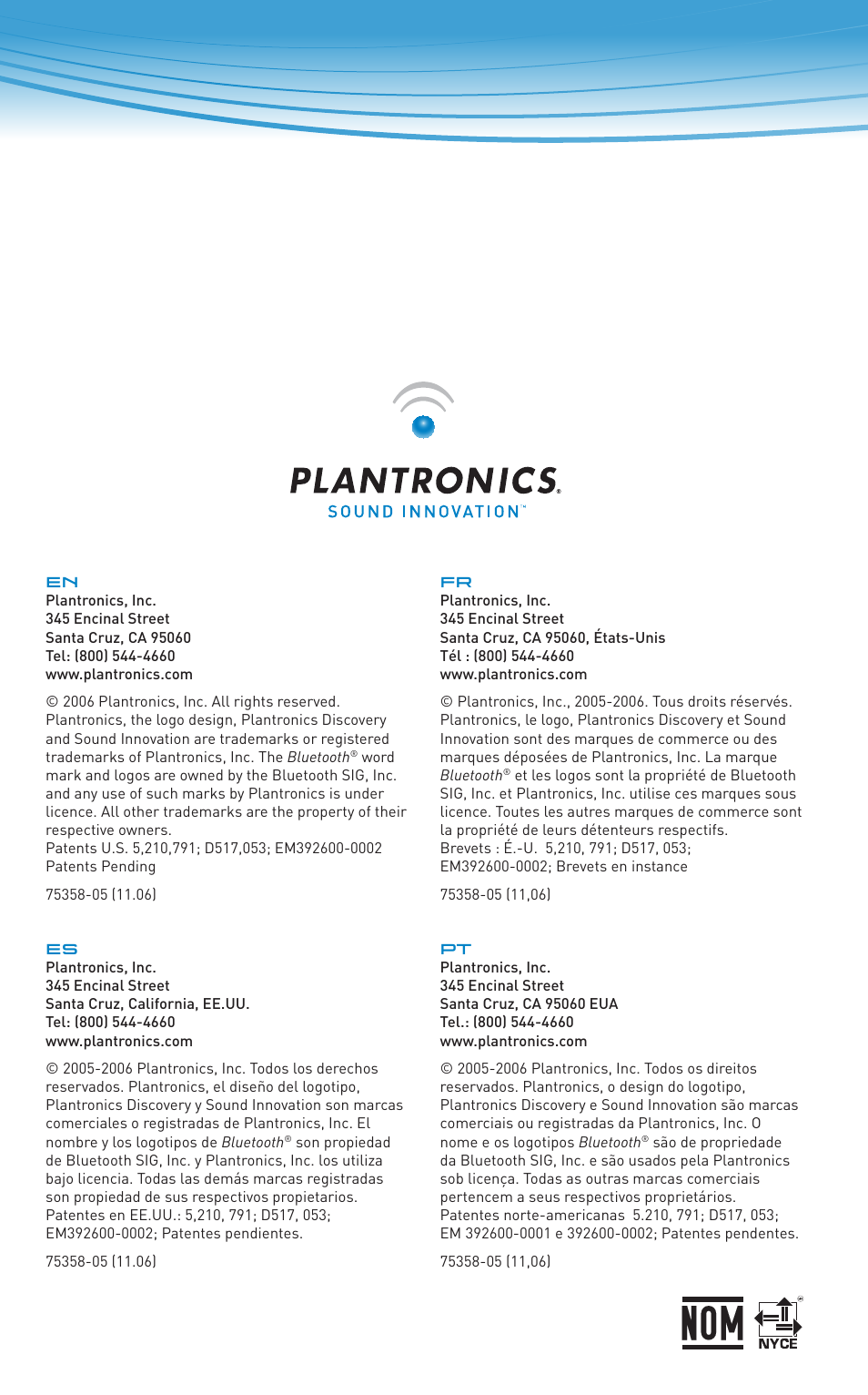 Plantronics Discovery 610 User Manual | Page 95 / 151